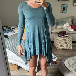Free people long flown shirt